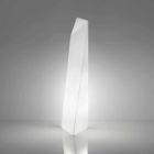 Ljus vit Prisma Slide Manhattan inomhuslampa gjord i Italien Viadurini