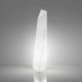 Moderna vita prismaglampa Slide Manhattan, tillverkad i Italien