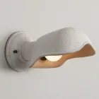 Handgjord vägglampa i toskansk majolika tillverkad i Italien - Toscot Bistrò Viadurini