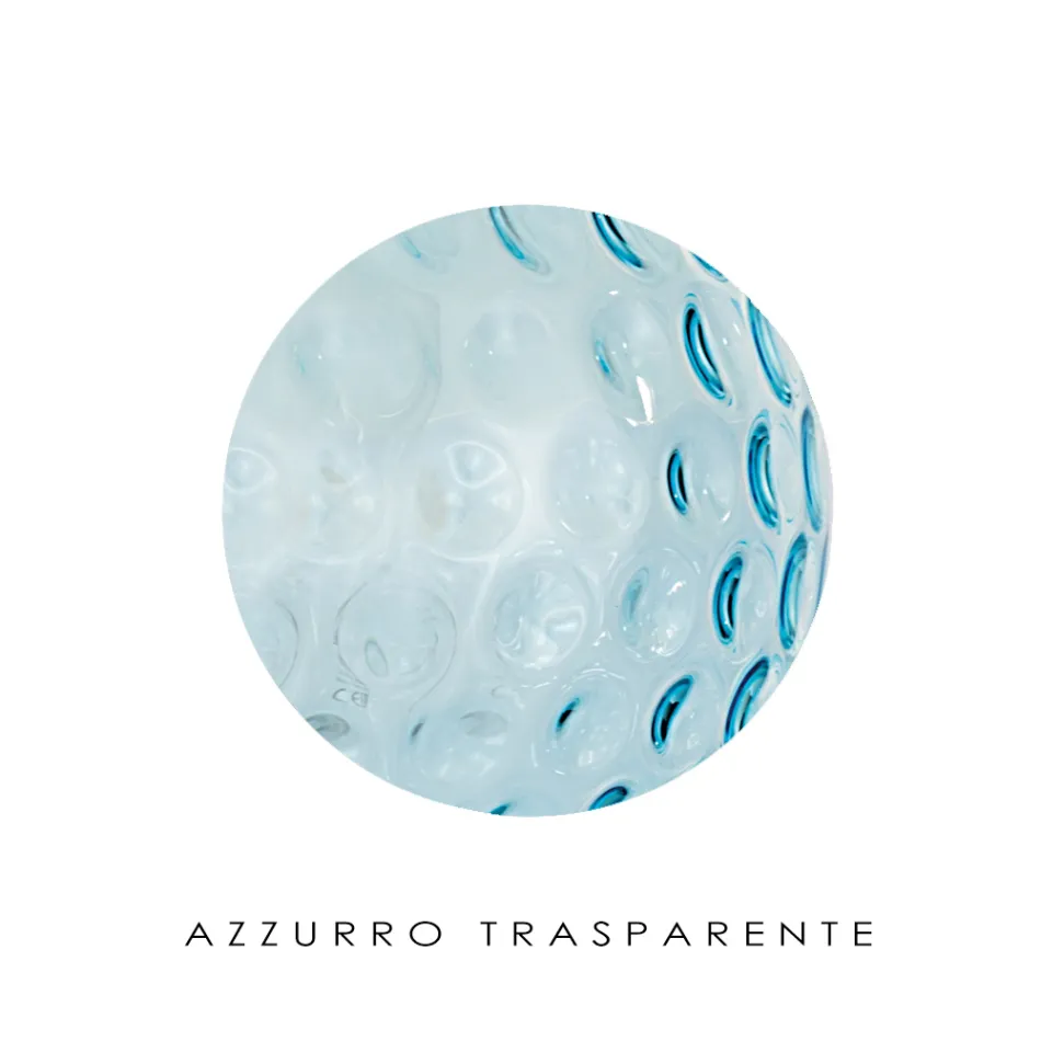 Artisan Vägglampa i Venetianskt blåst glas - Bolle Balloton Viadurini