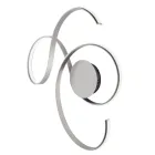 Vägglampa med LED i Målad Metall Modern Design - Trella Viadurini