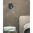 Dekorativ vägglampa Led 14W i vit eller svart aluminium - Vernon Viadurini