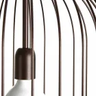 Vägglampa stål Ø35xh.70xL.cavo100 cm Bibiana Viadurini