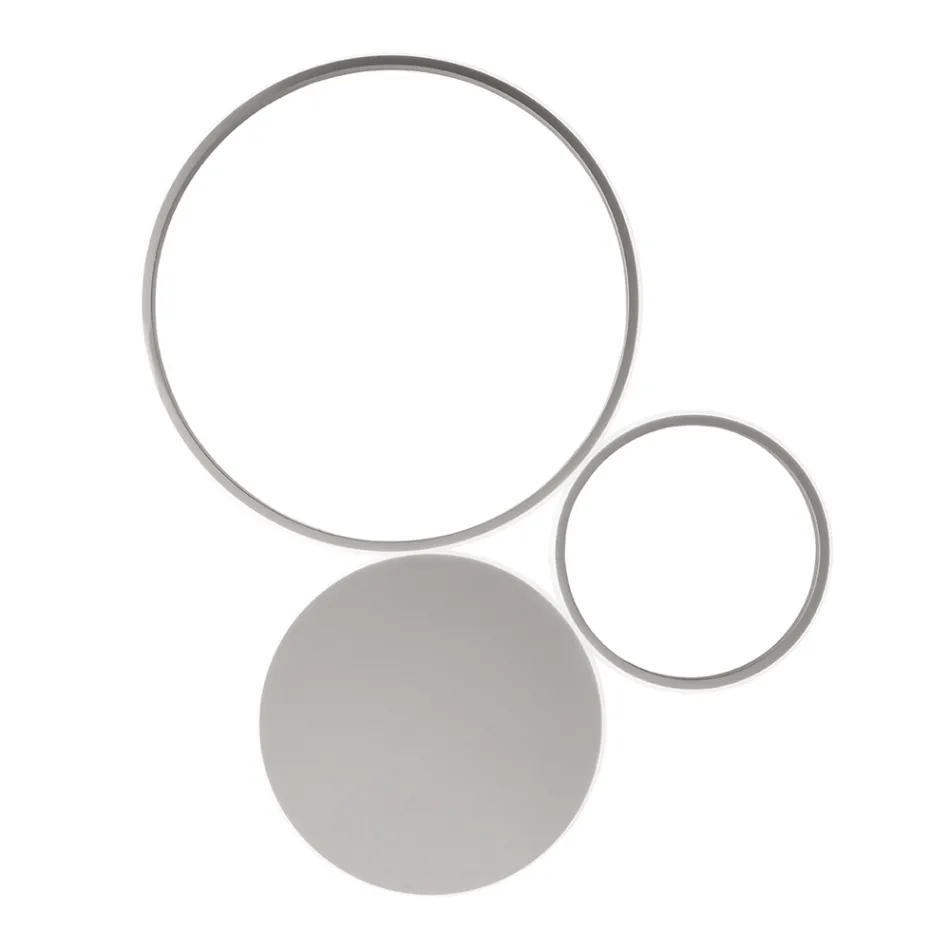 Vägglampa i målad metall med LED Modern Design - Punto Viadurini