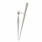 Vägglampa i målad metall med integrerad LED Made in Italy - Throne Viadurini