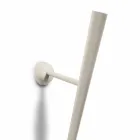 Vägglampa i målad metall med integrerad LED Made in Italy - Throne Viadurini