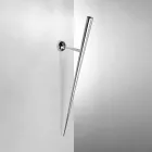 Vägglampa i målad metall med integrerad LED Made in Italy - Throne Viadurini