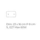 Handblåst Pärlemorglas Vägglampa i Venedig - Chrystal Viadurini