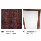 Vägglampa för klassisk utomhus tillverkad i Italien, Kristel aluminium Viadurini