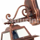 Utomhuslampa i aluminium tillverkad i Italien, Kristel Viadurini