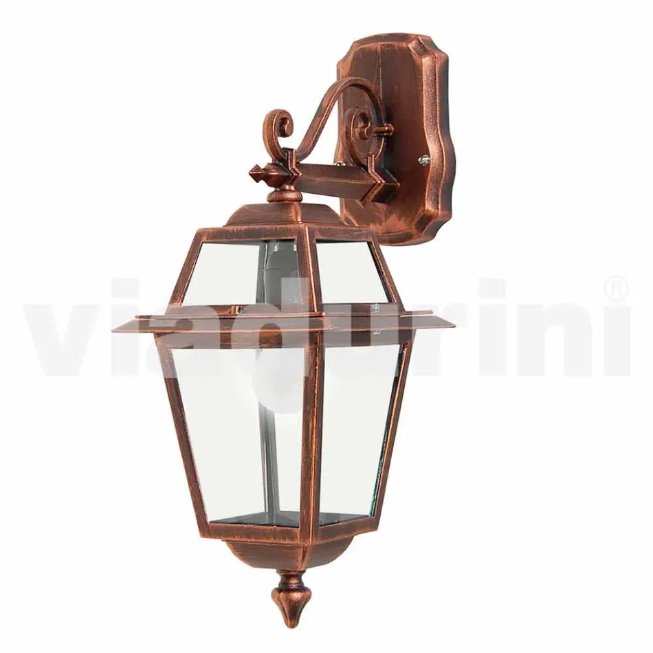 Utomhuslampa i aluminium tillverkad i Italien, Kristel Viadurini