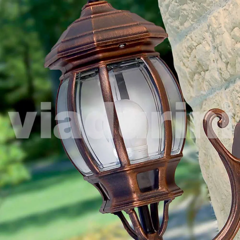 Utomhuslampa i aluminium producerad i Italien, Anika Viadurini