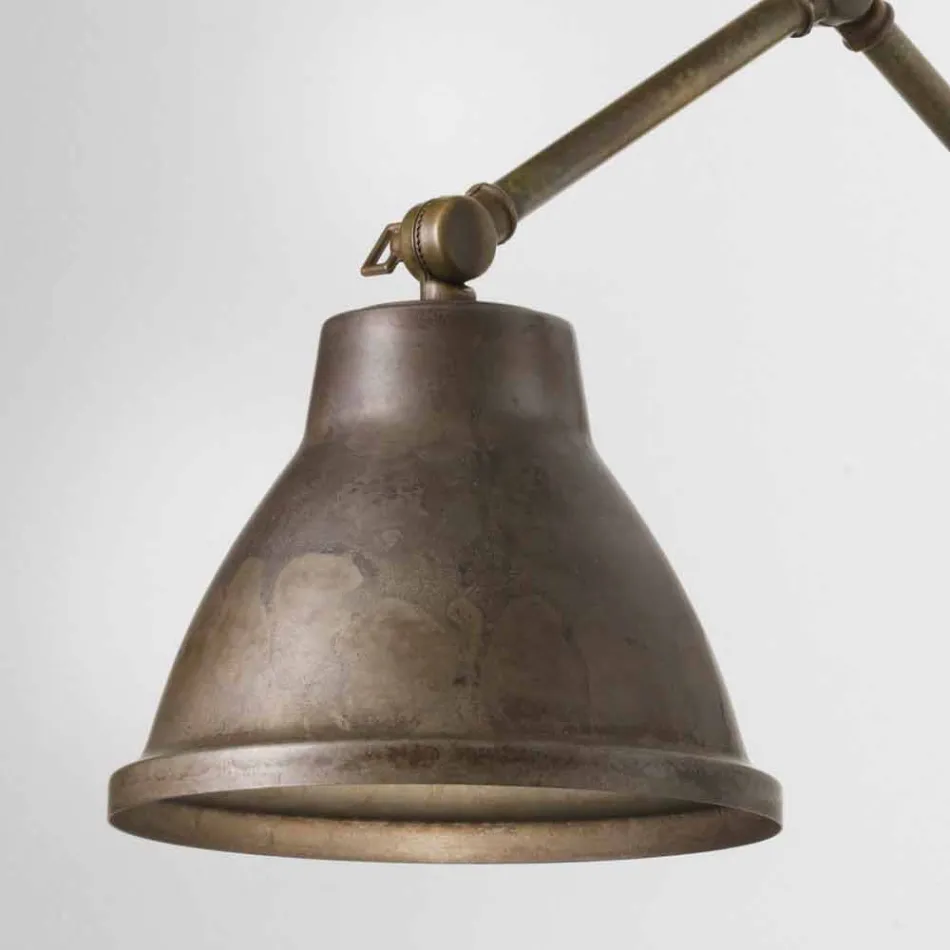 Justerbart vägglampa i järn Loft Il Fanale Viadurini