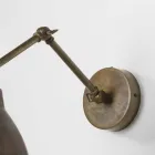 Justerbart vägglampa i järn Loft Il Fanale Viadurini