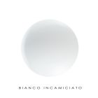Artisan Bordslampa i blåst vitt venetianskt glas - snö Viadurini