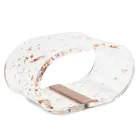 Akrylkristallbordslampa och guld-, silver- eller kopparblad - Gnassi Viadurini