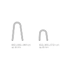 Transparent akrylkristallbordslampa med graverad dekoration - Bertella Viadurini