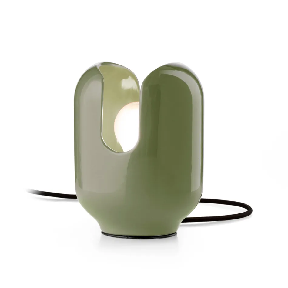 Bordslampa med modern stil i keramik Tillverkad i Italien - Batucada Viadurini