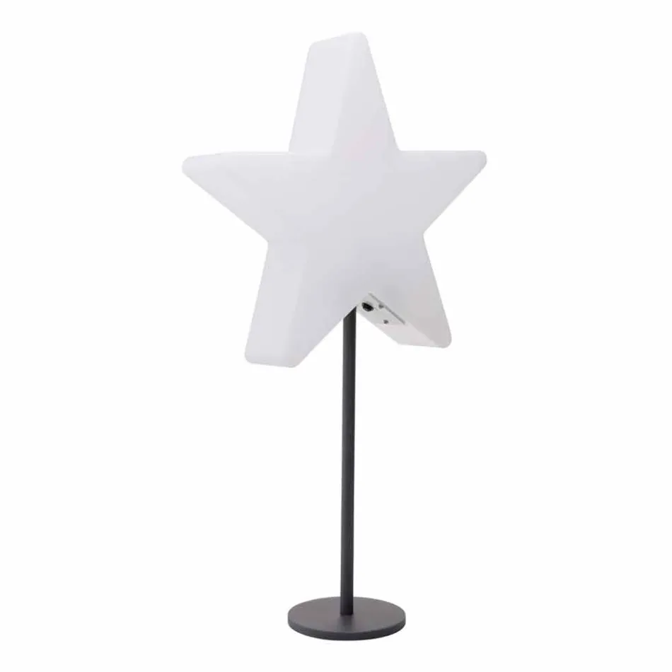 Modern design stjärnbordslampa med eller utan piedestal - Littlestar Viadurini
