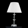 Lamp glasdesign och kristallbord Ivy, tillverkad i Italien