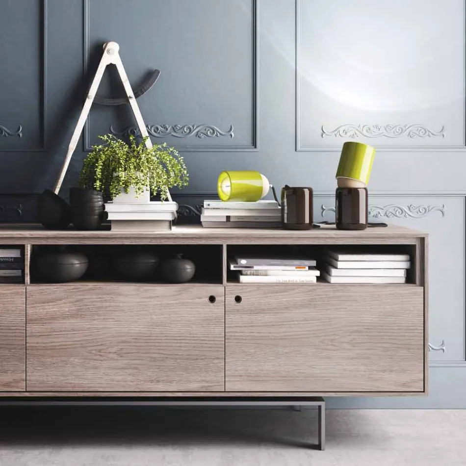 Modern design keramisk bordslampa gjord i Italien Asien Viadurini