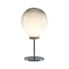 Stor handgjord glasbordslampa i olika färger tillverkad i Italien - Iride Viadurini