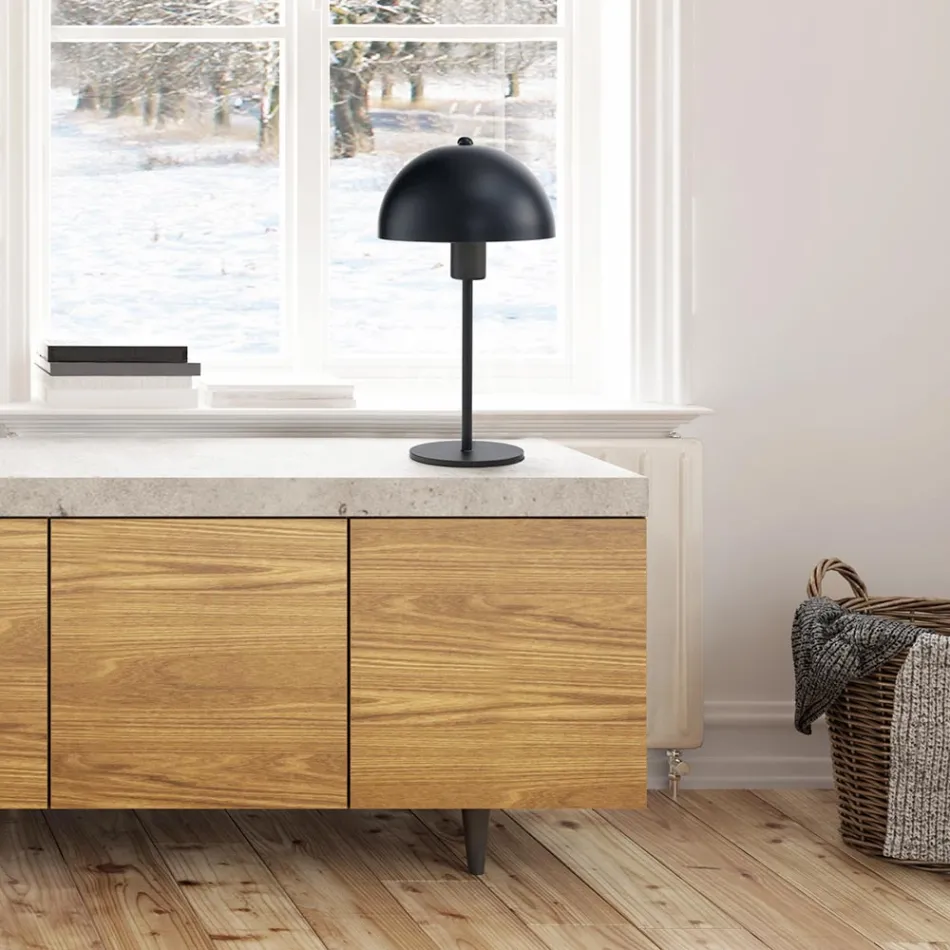 Bordslampa i lackerat stål i olika ytskikt - Giulia Viadurini