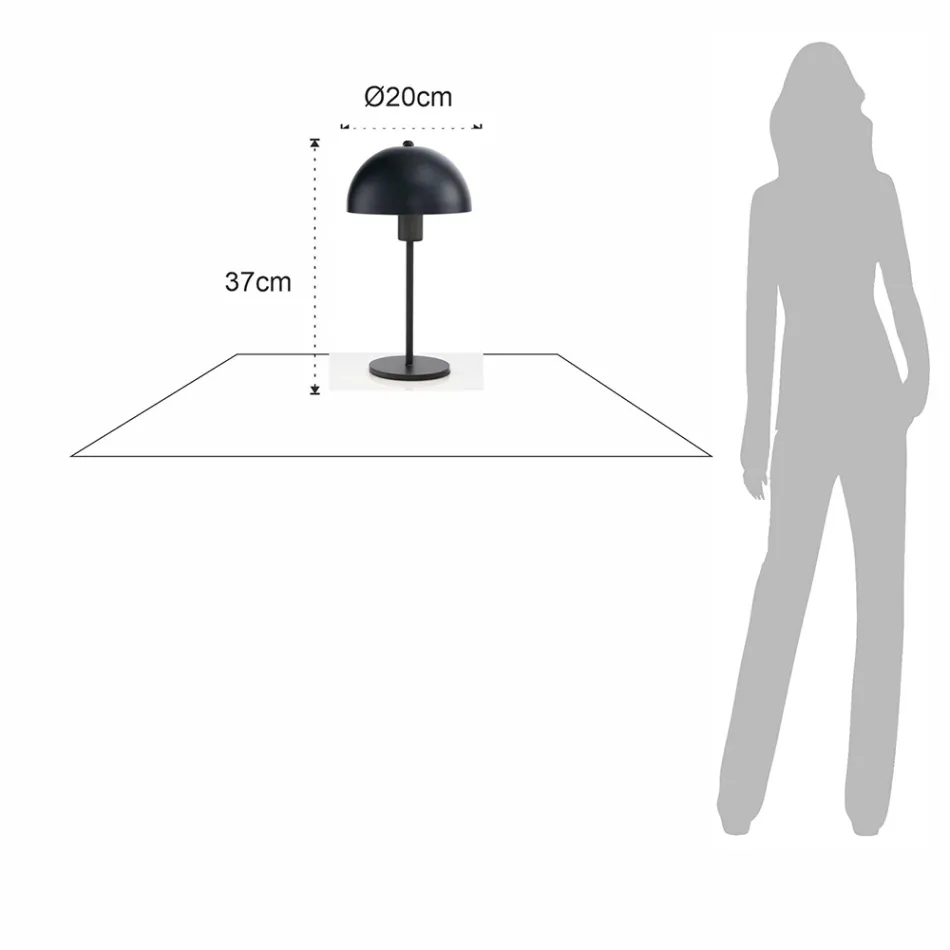 Bordslampa i lackerat stål i olika ytskikt - Giulia Viadurini