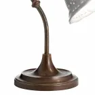 Lampa art nouveau keramiska bord Anita Il Fanale Viadurini