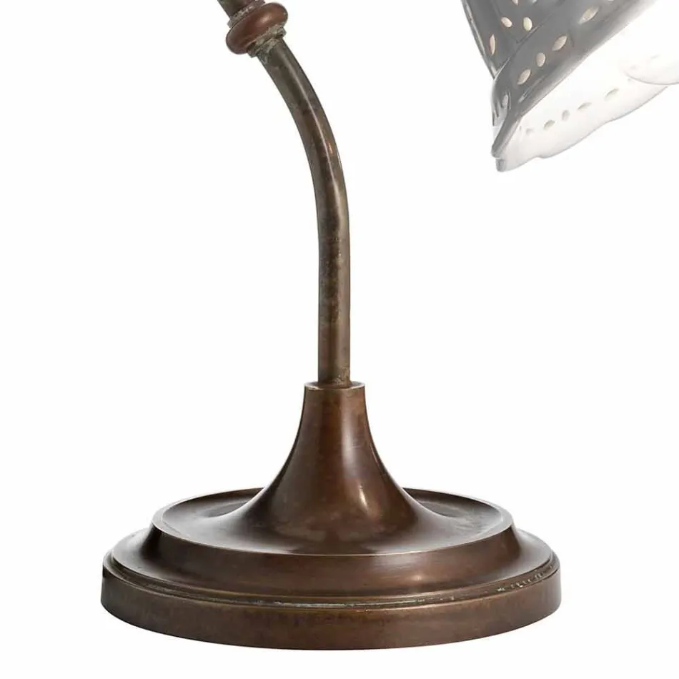 Lampa art nouveau keramiska bord Anita Il Fanale Viadurini
