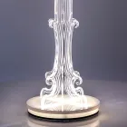 Aurel plexiglas bordslampa i två storlekar Tillverkad i Italien Viadurini