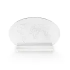 LED-driven bordslampa i plexiglas tillverkad i Italien - Rapunzel Viadurini