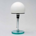 Glasbordslampa med opalskärm tillverkad i Italien - Dacca