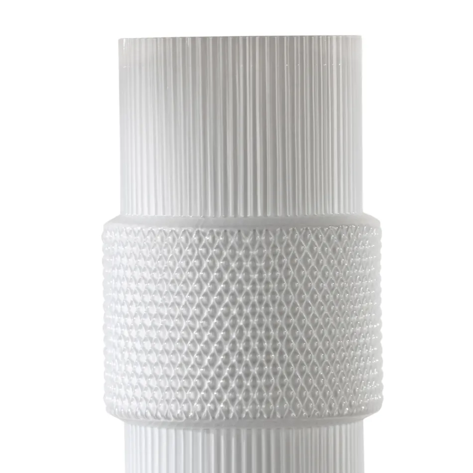 Bordslampa i handblåst glas i Venedig och metall - Satomi Viadurini