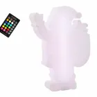 LED-bordslampa i modern design i form av jultomten - Babbostar Viadurini