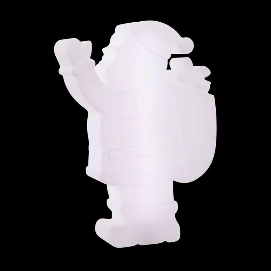 LED-bordslampa i modern design i form av jultomten - Babbostar Viadurini