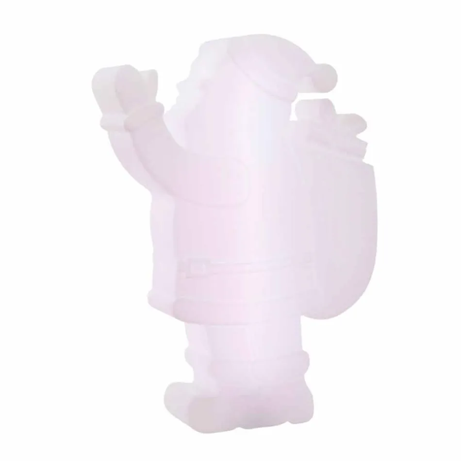 LED-bordslampa i modern design i form av jultomten - Babbostar Viadurini