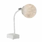 Bordslampa modern flexibel stam In-es.artdesign MicroT Luna Viadurini