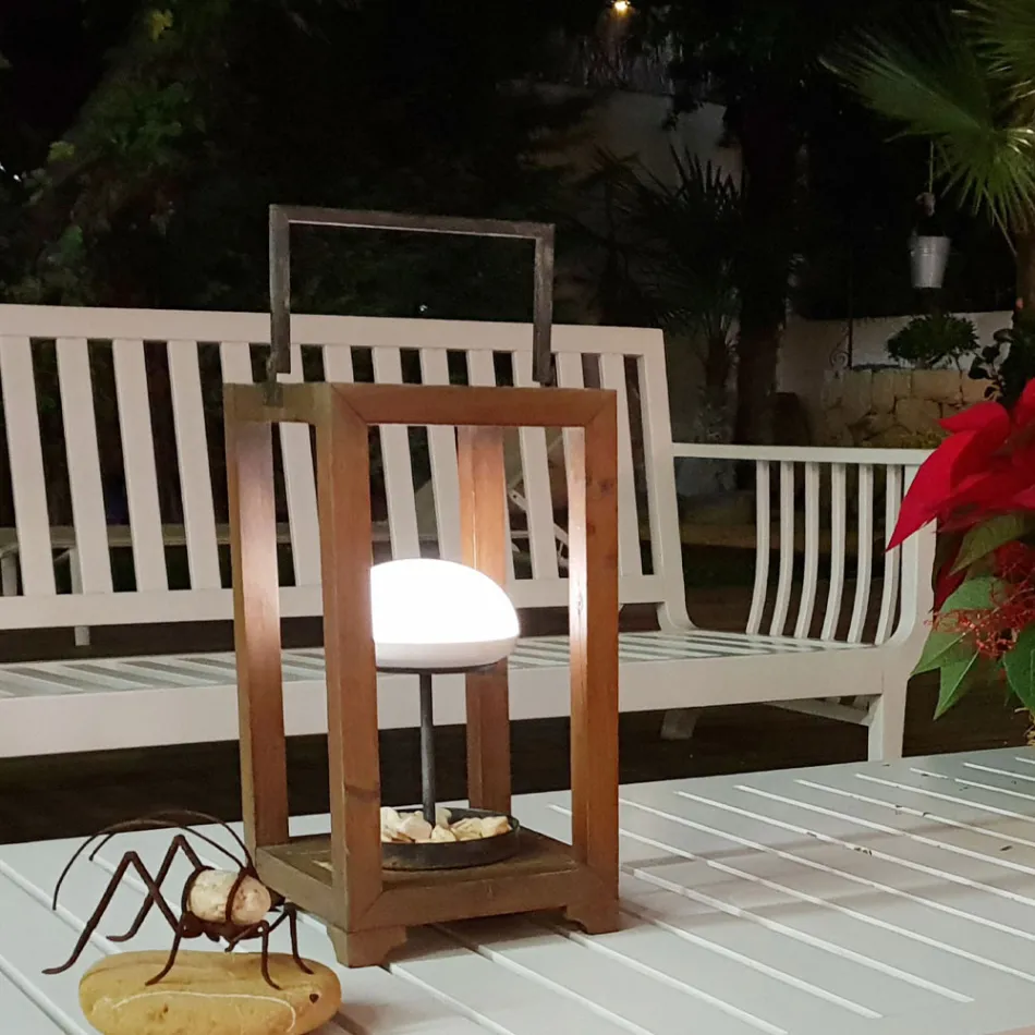 Bärbar 1W Led bordslampa med USB-laddning 2 delar - Zecchino Viadurini