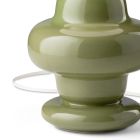 Bordslampa Tillverkad av Keramik och Glas Tillverkad i Italien - Capocabana Viadurini