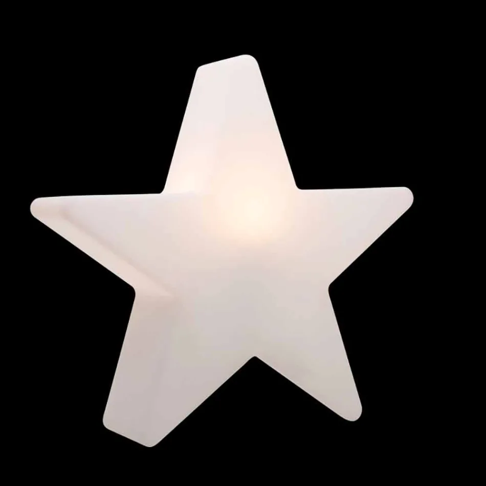 Polyeten sol- eller LED Star Design bordslampa - Ringostar Viadurini