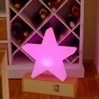 Polyeten sol- eller LED Star Design bordslampa - Ringostar Viadurini