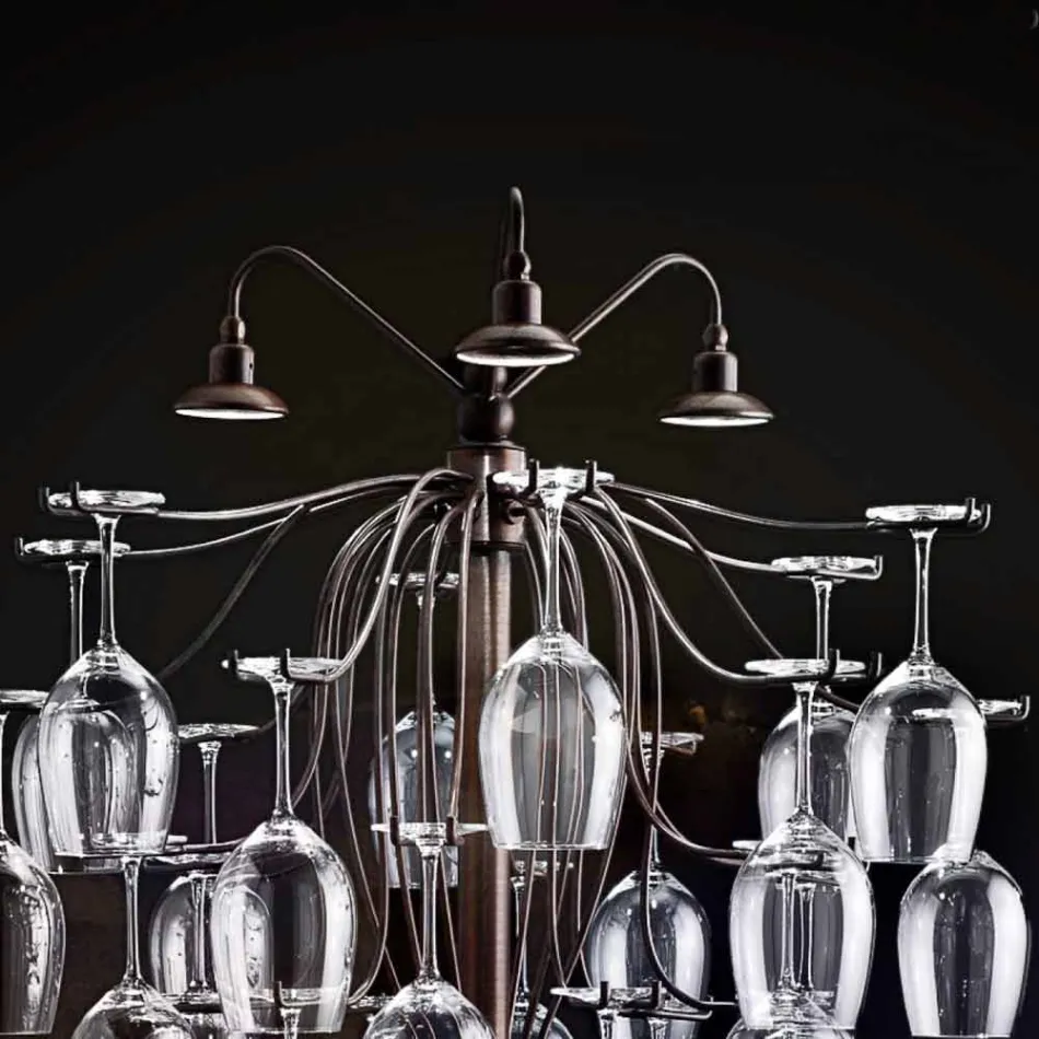 golvlampa 30 glas upp och Sauvignon Viadurini