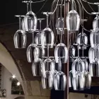 golvlampa 30 glas upp och Sauvignon Viadurini