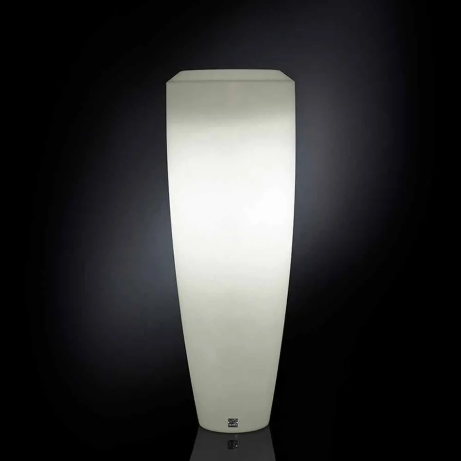 Golvlampa konstruktion Led LDPE utomhus Haubits Small Viadurini