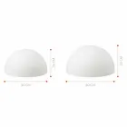 Semisphere Golvlampa Attack to Choice 2 Storlekar Modern Design - Semistar Viadurini