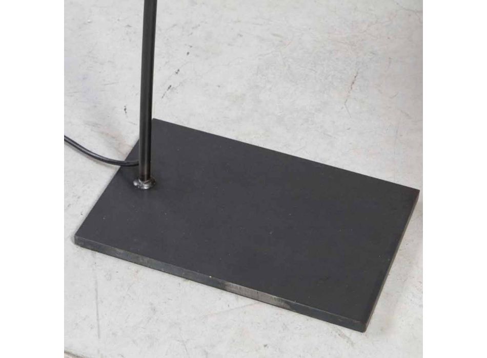 Artisan Design golvlampa i svart järn tillverkad i Italien - Curva