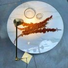 Artisan golvlampa i naturligt mässing med LED Made in Italy - Agio Viadurini