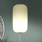 Handblåst golvlampa i venetiansk glas - bambu Viadurini