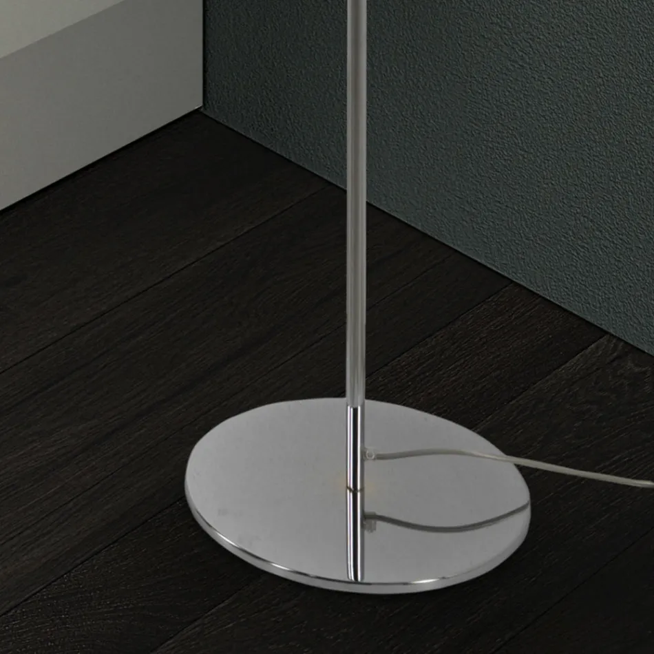 Handblåst golvlampa i venetiansk glas - bambu Viadurini